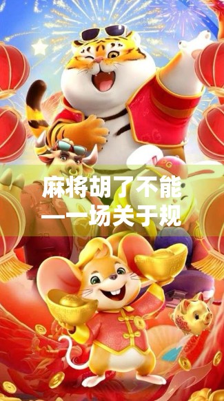 麻将胡了不能—一场关于规则与人性的深度思考