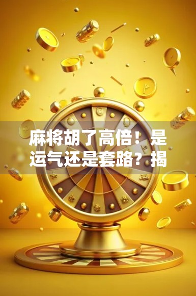 麻将胡了高倍！是运气还是套路？揭秘高手背后的数学魔法