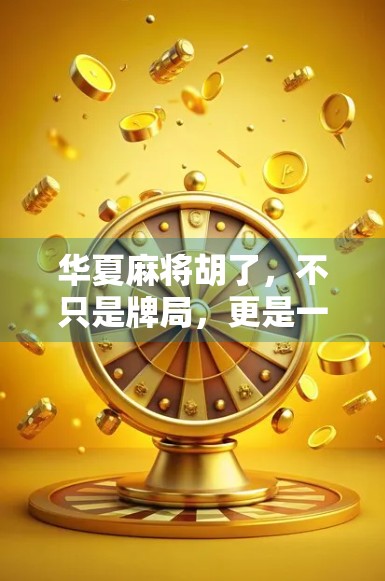 华夏麻将胡了，不只是牌局，更是一场文化盛宴