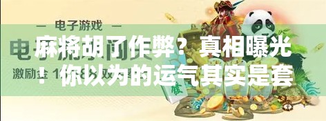 麻将胡了作弊？真相曝光！你以为的运气其实是套路！