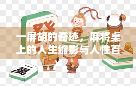 一屏胡的奇迹，麻将桌上的人生缩影与人性百态