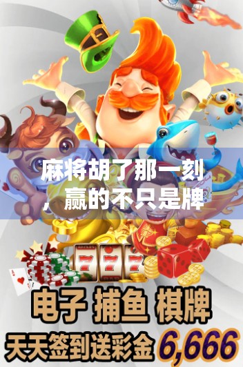 麻将胡了那一刻，赢的不只是牌局，更是人生智慧！