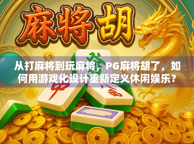 从打麻将到玩麻将，PG麻将胡了，如何用游戏化设计重新定义休闲娱乐？